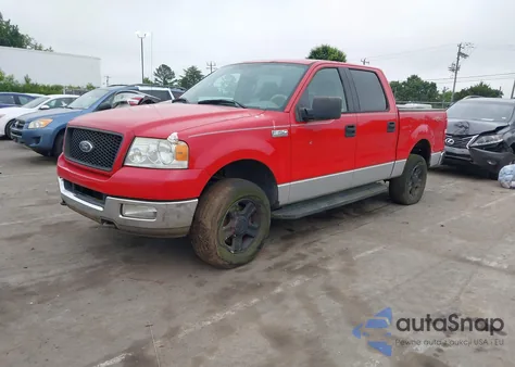 2004 Ford F150 Supercrew z USA, uszkodzony, nr VIN 1FTPW14574FA37641